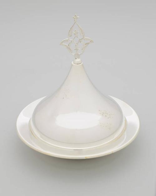Silver Metal Candy Dish