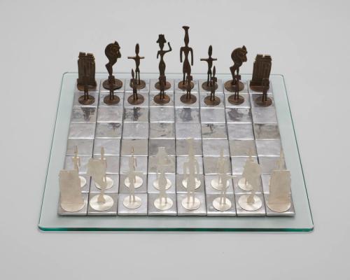 Metal Chess Set