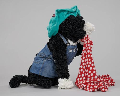 Bo Ribbon Holiday Sculpture