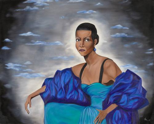 Portrait of First Lady Michelle Obama