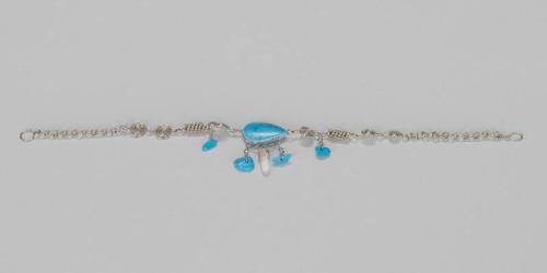 Turquoise and Quartz Bracelet