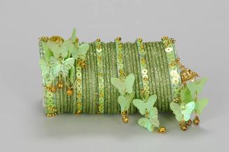 Green Bangle Bracelets