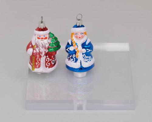 Santa and Mrs. Claus Ornaments