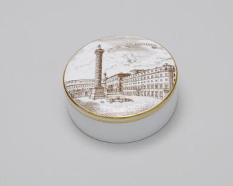 Decorative Bowl with Chigi Palace on the Lid