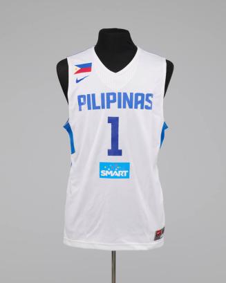 White Pilipinas Basketball Jersey