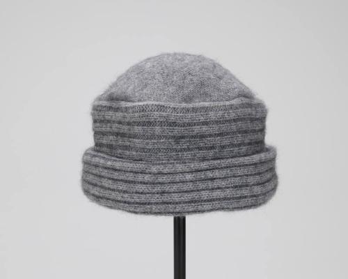 Gray Knit Hat