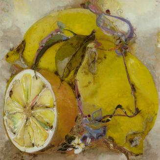 Abstract Painting of Lemons