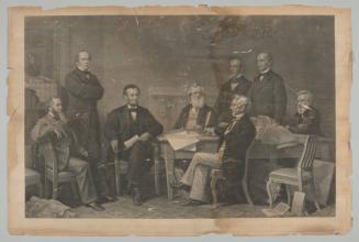 The First Reading of the Emancipation Proclamation Before the Cabinet