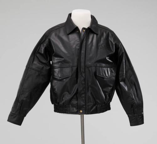 Celtic Thunder Black Leather Men's Jacket