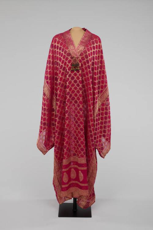 Purple Caftan with Gold Accents