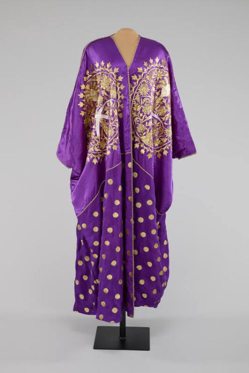 Purple Robe with Gold Accents