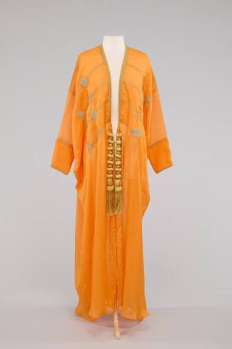 Orange Robe with Gold Accents