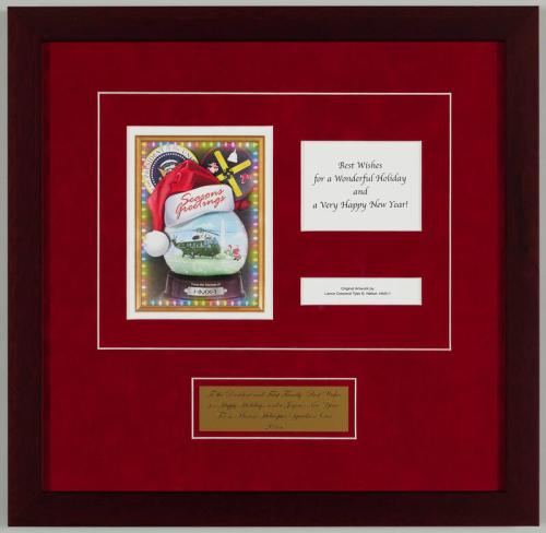 Marine One Holiday Card
