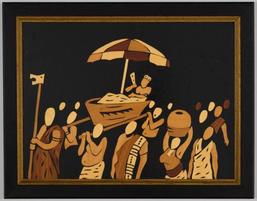 Wooden Palanquin Procession