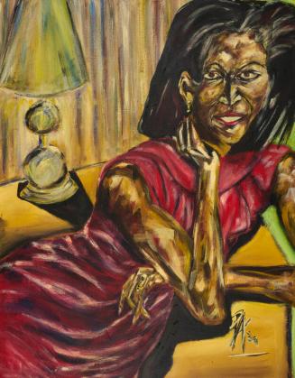 Painting of First Lady Michelle Obama