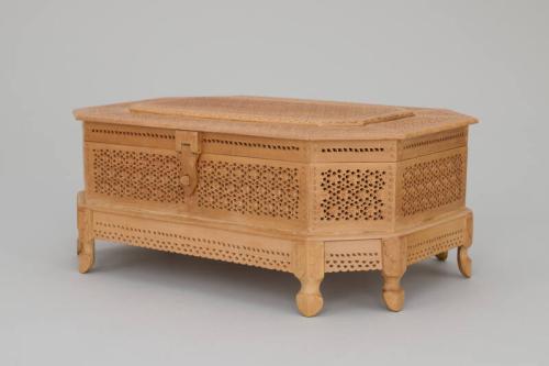 Lattice Sandalwood Box