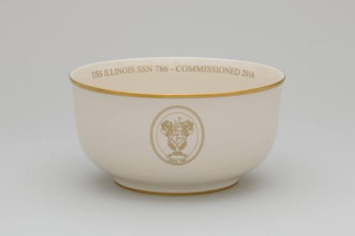 USS Illinois Ceramic Bowl
