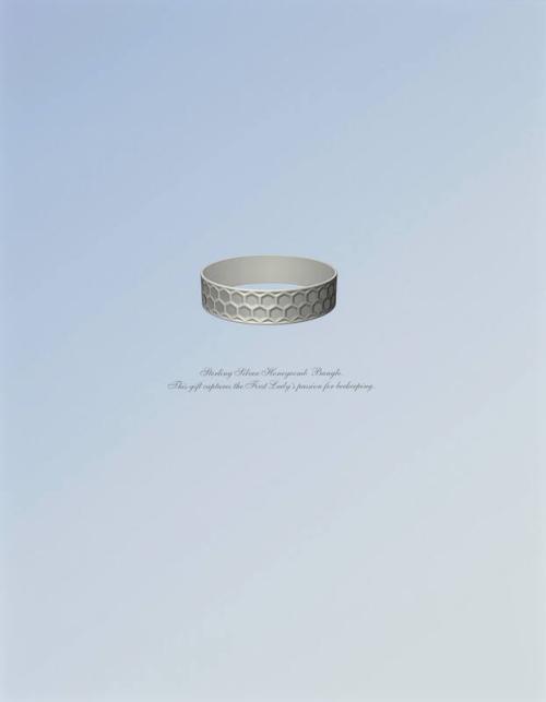 Tiffany & Co. Honeycomb Bangle Print