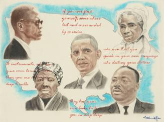 African American Figures Drawing