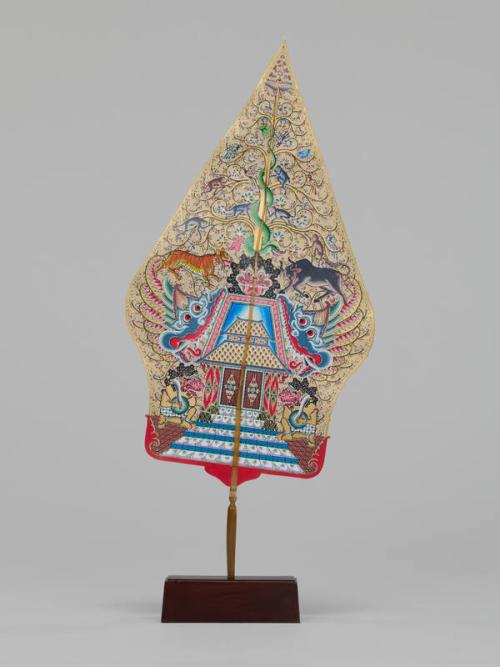 Indonesian Gunungan Shadow Puppet