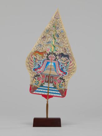 Indonesian Gunungan Shadow Puppet