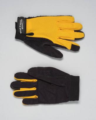 Yellow and Black Gardening Gloves
