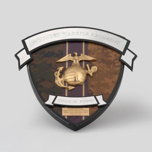 White House Wounded Warrior Wheelchair Basketball Game Plaque
