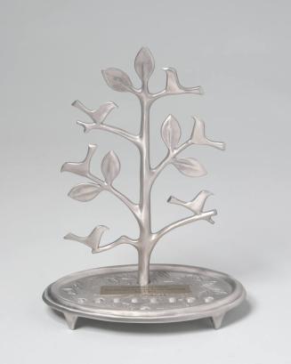 Tree of Life with Birds Menorah