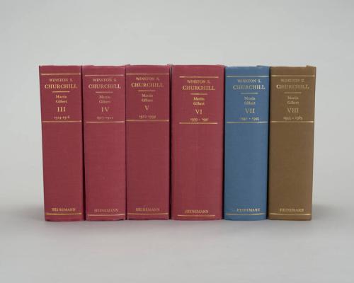 Winston S. Churchill, Martin Gilbert Volumes 3-8.