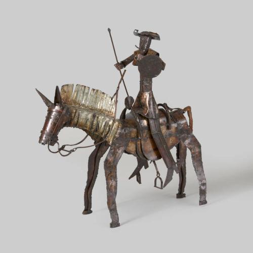 Don Quixote and Rocinante Sculpture