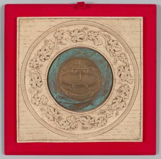 Bronze Medal with Roman Travertine Finish
