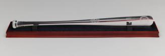 Opening Day 2010 Crystal Baseball Bat