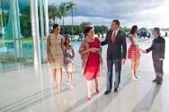 Image courtesy of the Barack Obama Presidential Library, President Barack Obama walks with Braz…