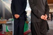 Image courtesy of the Barack Obama Presidential Library, President Barack Obama, left, looks at…