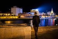 Image courtesy of the Barack Obama Presidential Library, President Barack Obama takes in the vi…