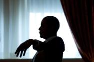 Image courtesy of the Barack Obama Presidential Library, President Barack Obama meets with advi…