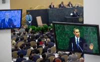 Image courtesy of the Barack Obama Presidential Library, President Barack Obama delivers remark…