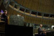 Image courtesy of the Barack Obama Presidential Library, President Barack Obama delivers remark…