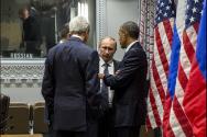 Image courtesy of the Barack Obama Presidential Library, President Barack Obama and Secretary o…