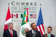 Image courtesy of the Barack Obama Presidential Library, President Barack Obama delivers remark…