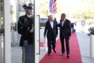 Image courtesy of the Barack Obama Presidential Library, President Barack Obama greets Prime Mi…
