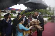 Image courtesy of the Barack Obama Presidential Library, Manisone Suensom, Desk Officer of Prot…