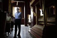 Image courtesy of the Barack Obama Presidential Library, President Barack Obama visits the Ho R…