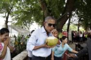 Image courtesy of the Barack Obama Presidential Library, President Barack Obama makes a local s…